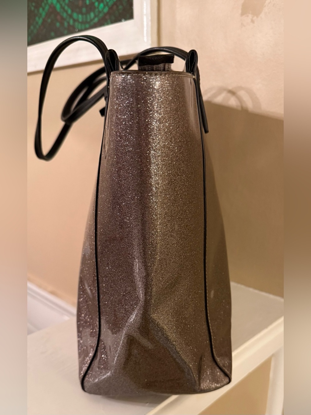 Kate Spade Mavis Street Taden Glitter Large Tote - Picture 9 of 14